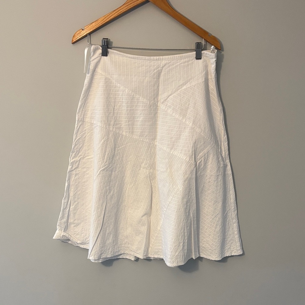 Reitmans Elegant Cream A-Line Skirt